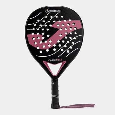 Pala de pádel Valkiria Flex negro rosa
