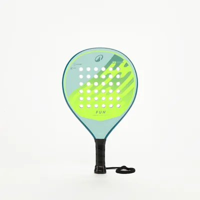 Pala de pádel Júnior - Niños de 5 a 8 años - Kuikma PR Fun Azul Amarillo