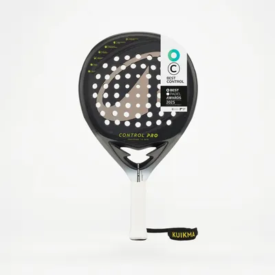 Pala de pádel adulto - Kuikma Control Pro con Sistema Custom Strap