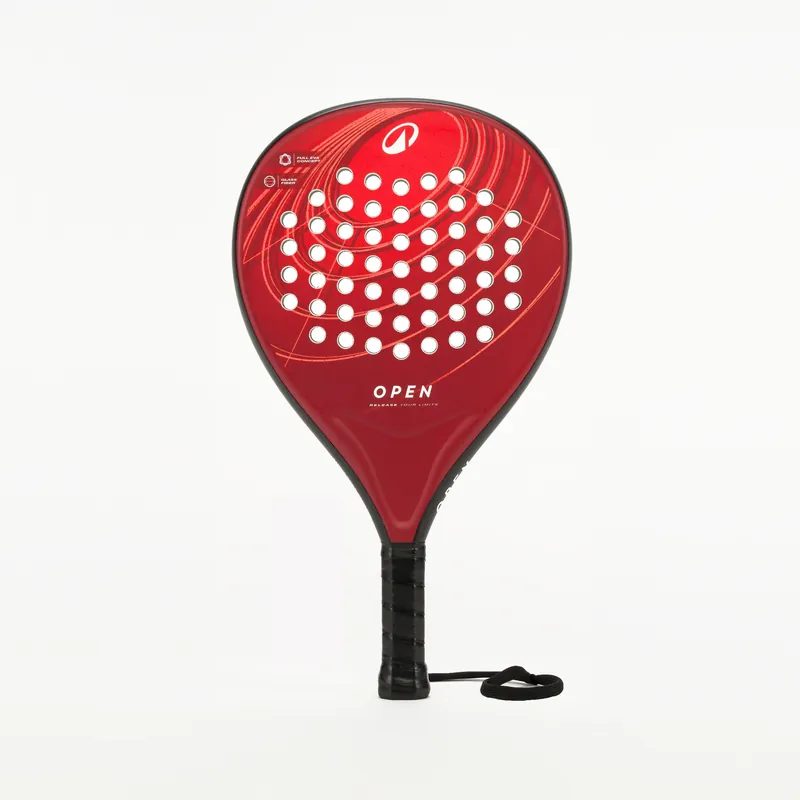Pala de pádel adulto - Kuikma PR OPEN Rojo