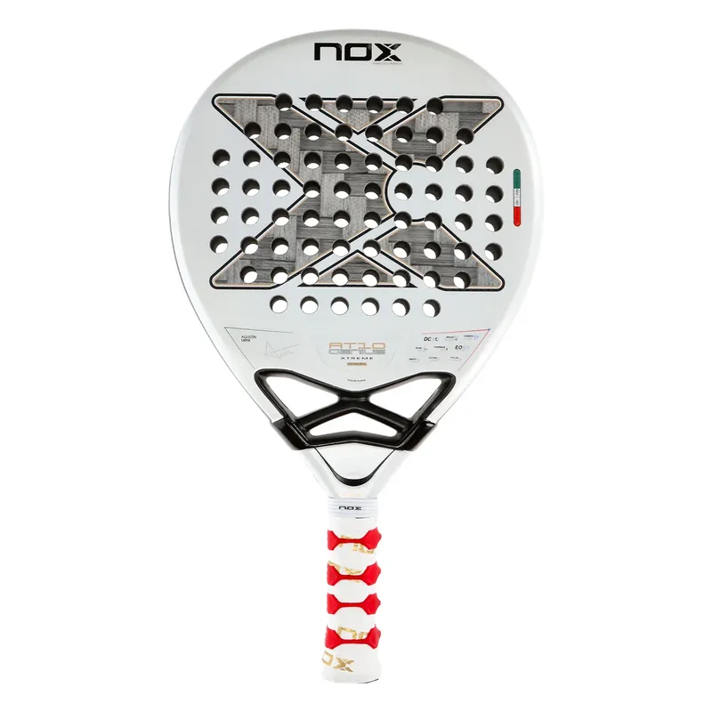NOX AT10 Genius 12K Alum XTREME SMU Italy Edition Padel - White/Black
