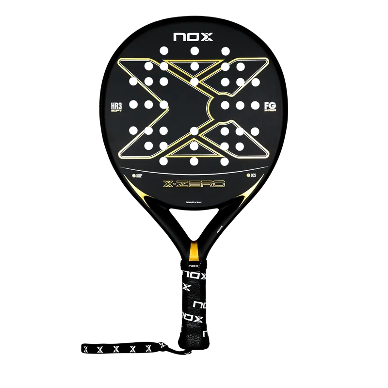 Pala Nox X-Zero Negro/Oro (Exclusiva PadelPROShop)