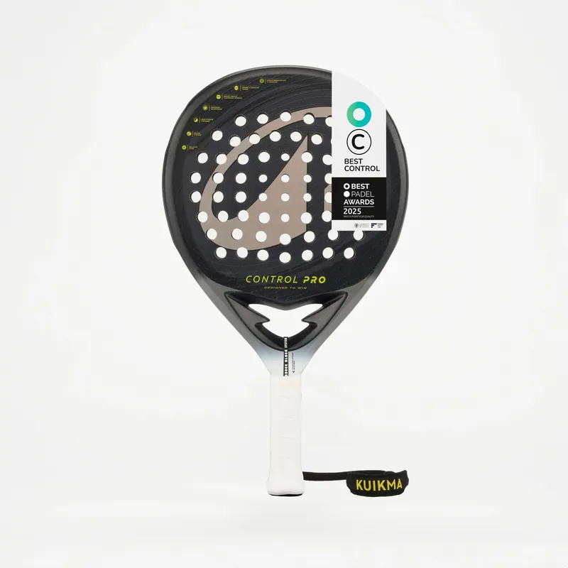 Pala de pádel adulto - Kuikma Control Pro con Sistema Custom Strap
