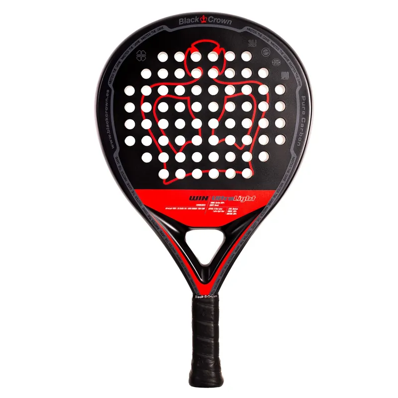 Pala De Pádel Black Crown Win Ultralight