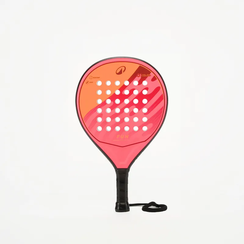 Pala de pádel Júnior - Niños de 5 a 8 años - Kuikma PR Fun Rosa naranja